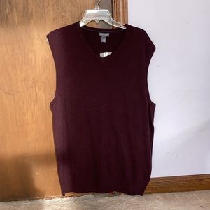 Van Heusen pullover classic fit lightweight sweater vest men’s L